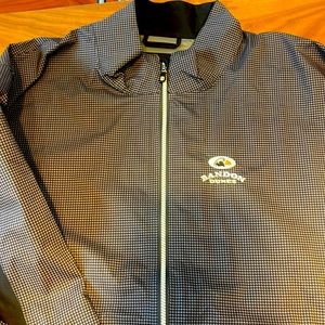 Footjoy Bandon Dunes Full Zip Jacket Rain Hydrolite. Sz XL excellent condition